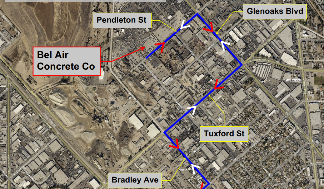 Sediment Hauling Operation - Kinneloa Debris Basins